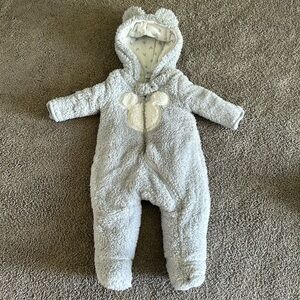 Disney Fleece Baby Bunting Suit Size Newborn 3-6 months